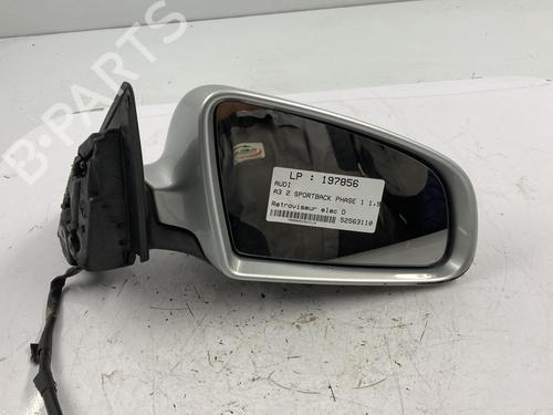 Used Right mirror AUDI A3 Sportback (8PA) 1.9 TDI (105 hp) 22817035