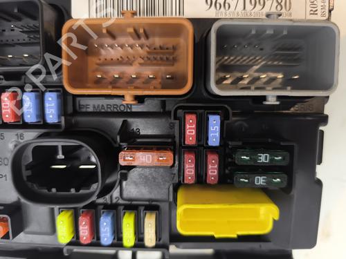 Fuse box CITROËN C3 II (SC_) 1.4 HDi 70 (SC8HZC, SC8HR0, SC8HP4) | BP26906780E1 