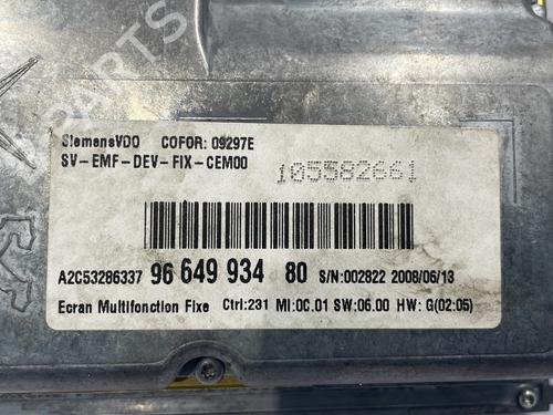 display-monitor-peugeot-607-9d-9u-2000-25758308 main image