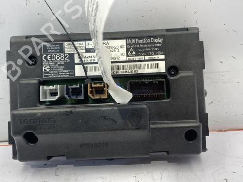 Used Display monitor Display monitor RENAULT ZOE (BFM_) ZOE (92 hp) 22833714 22833714