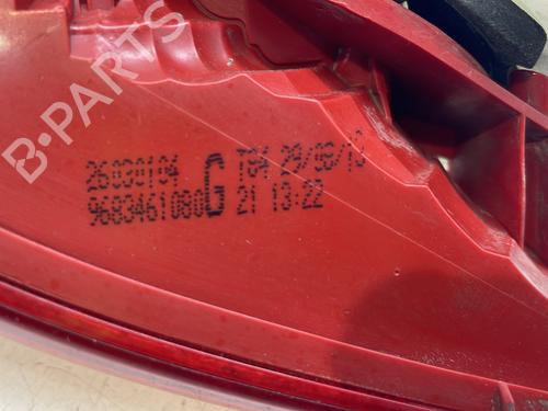 Left tailgate light PEUGEOT 3008 I MPV (0U_) 1.6 HDi | BP29261143C79 