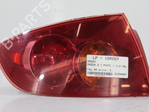 Used Left taillight MAZDA 3 Saloon (BK) 2.0 (BKEP) (150 hp) 22813923