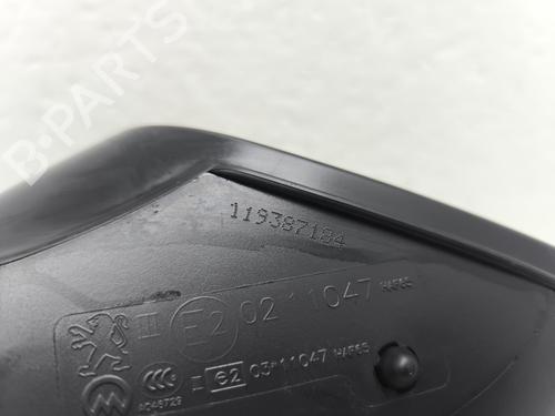 Right mirror PEUGEOT 208 I (CA_, CC_) 1.2 VTI 82 | BP31908960C27