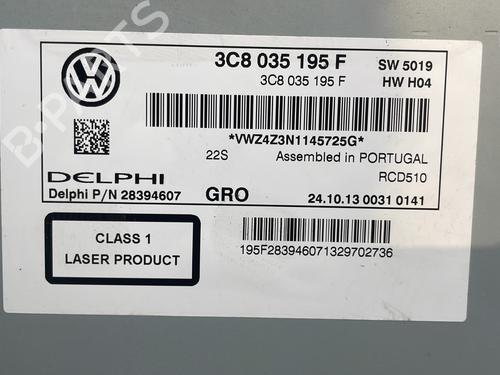 Radio VW POLO V (6R1, 6C1) 1.6 TDI | BP32445513E6