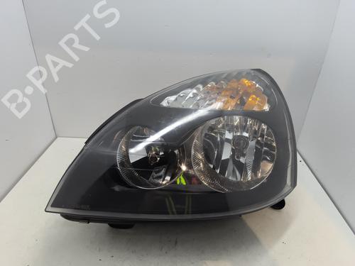 Venstre forlygte RENAULT CLIO II (BB_, CB_) 1.5 dCi (B/C2J) (68 hp) 30379128