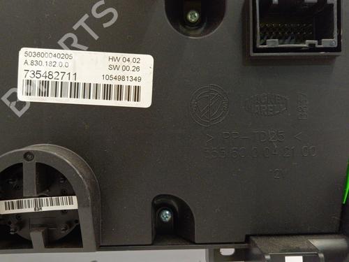 Climate control FIAT BRAVO II (198_) 1.6 D Multijet (198AXH1B) | BP22827317I5 