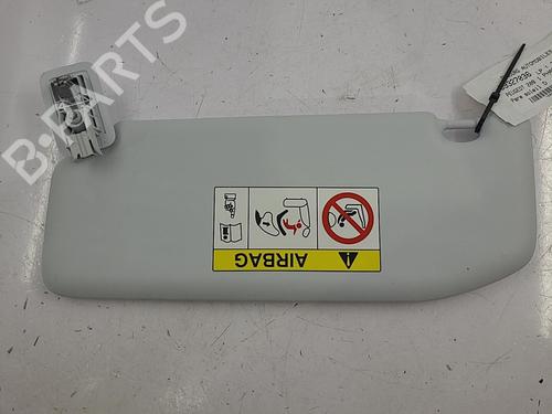 Right sun visor PEUGEOT 208 I (CA_, CC_) 1.6 HDi / BlueHDi 75 | BP22820355I2 