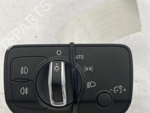 Used Headlight switch AUDI A3 Sportback (8VA, 8VF) 2.0 TDI (150 hp) 22829813