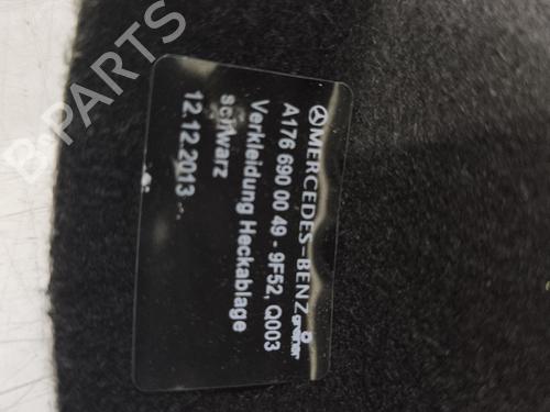 Rear parcel shelf MERCEDES-BENZ A-CLASS (W176) A 180 CDI / d (176.012) | BP34500372C85  - Image 5