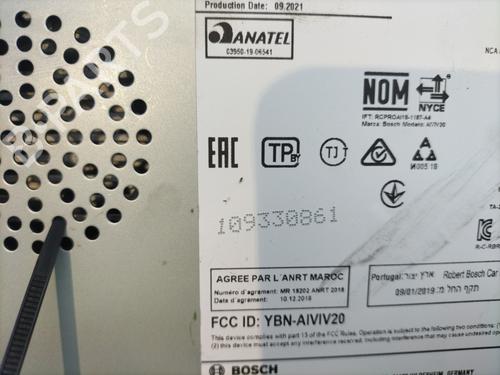 Multifunctionele display RENAULT EXPRESS Box Body/MPV  | BP28525807C48