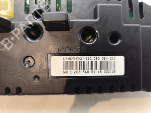 Instrument cluster MERCEDES-BENZ CLC-CLASS (CL203) CLC 220 CDI (203.708) | BP28181052C47 