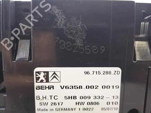 Used Climate control Climate control CITROËN C5 III Break (RW_) 2.0 HDi 140 (140 hp) 22826467 22826467