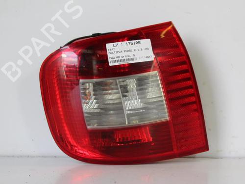 Used Left taillight FIAT MULTIPLA (186_) 1.9 JTD 115 (115 hp) 22812929