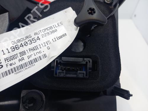 Used Left taillight Left taillight PEUGEOT 2008 I (CU_) 1.2 VTi (82 hp) 32987102 32987102