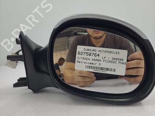 Right mirror CITROËN XSARA PICASSO (N68) 2.0 HDi | BP22822688C27 