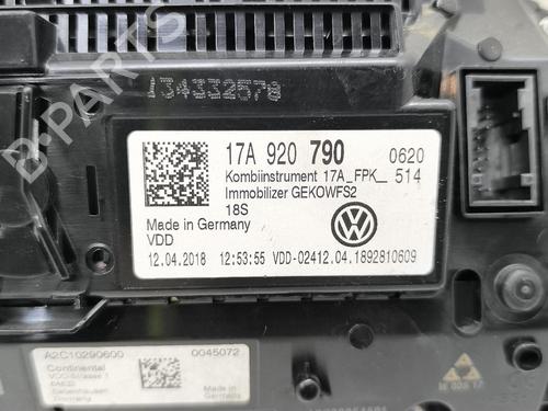 instrument-cluster-vw-t-roc-a11-d11-2017-40055222 main image
