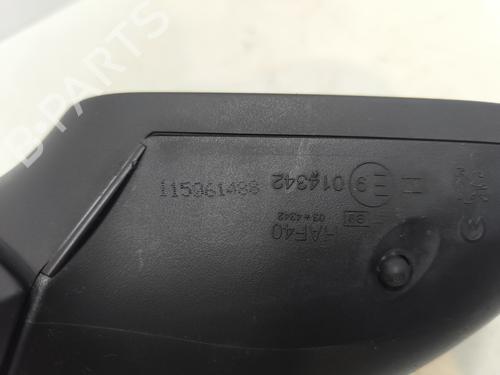Right mirror PEUGEOT 207 (WA_, WC_) 1.6 HDi | BP30184338C27 