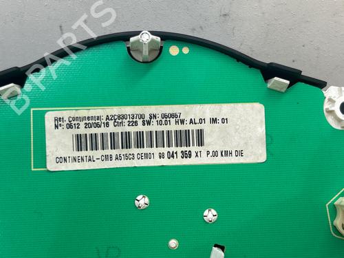 Instrument cluster DS DS 3 (SA_) | BP38009021C47 - Image 2