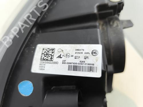 Used Right headlight Right headlight FIAT DUCATO Van (250_) 180 Multijet 2,2 D (180 hp) 30397046 30397046