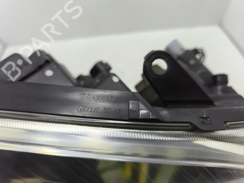 Right headlight TOYOTA AVENSIS (_T25_) 2.0 D-4D (CDT250_, CDT250R) | BP32313765C29