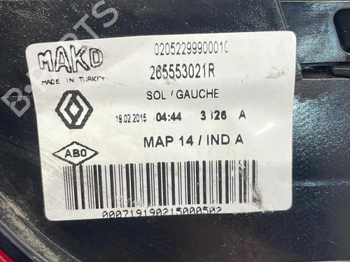 Used Left taillight RENAULT CLIO IV (BH_) 1.5 dCi 90 (90 hp) 22829571