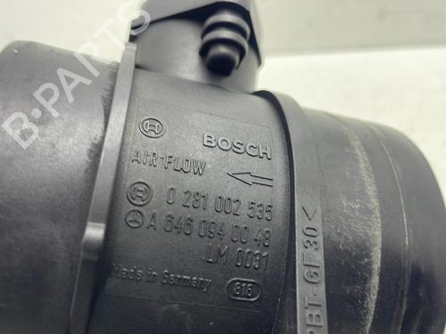 Mass air flow sensor MERCEDES-BENZ E-CLASS (W211) E 270 CDI (211.016) | BP31034876M95