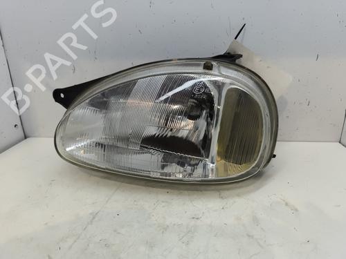 Used Left headlight OPEL CORSA B (S93) 1.4 i (F08, F68, M68) (60 hp) 27094074