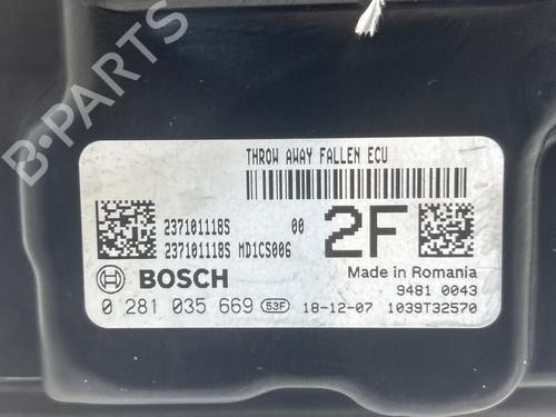 Engine control unit (ECU) RENAULT MEGANE IV Hatchback (B9A/M/N_) 1.5 Blue dCi 115 (B9A6) | BP39689826M57 - Image 3
