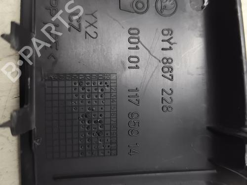 Right front window switch SKODA FABIA I (6Y2) 1.4 TDI | BP30162615I26