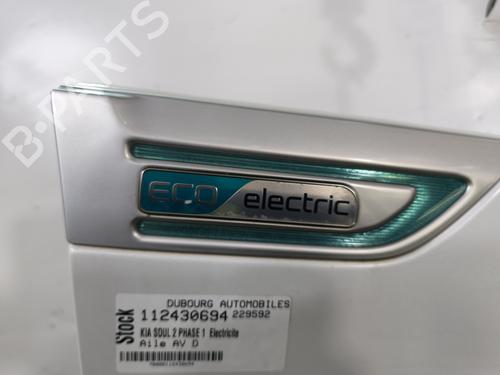 Right front fenders KIA SOUL II (PS) EV Electric | BP29438811C42 