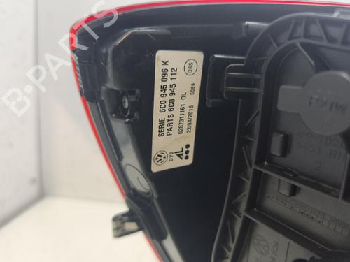 Right taillight VW POLO V (6R1, 6C1) 1.2 TSI 16V | BP27670711C35 