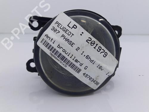 Used Left front fog light Left front fog light PEUGEOT 307 (3A/C) 1.6 HDi 110 (109 hp) 22816211 22816211