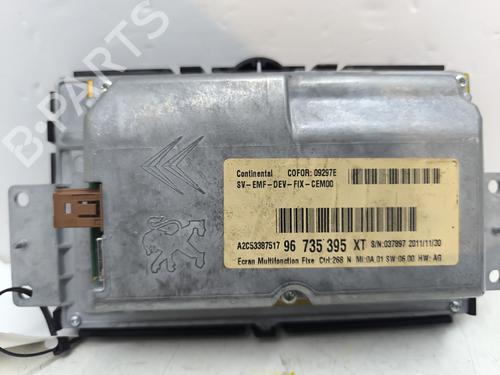 Display monitor PEUGEOT 207 (WA_, WC_) 1.6 HDi | BP30184346C48