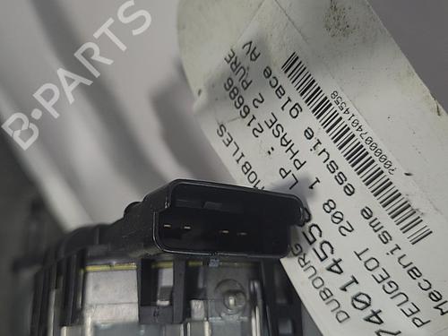 Used Front wiper motor Front wiper motor PEUGEOT 208 I (CA_, CC_) 1.0 VTi (68 hp) 22827788 22827788