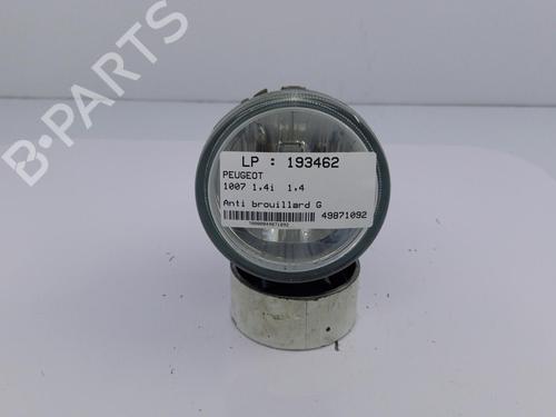 Used Left front fog light Left front fog light PEUGEOT 1007 (KM_) 1.4 (75 hp) 22816243 22816243