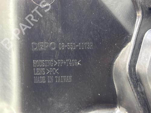 Right headlight RENAULT TWINGO II (CN0_) 1.2 16V (CN04, CN0B) | BP38326972C29 - Image 3
