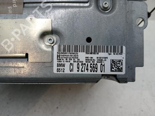 Used Radio Radio BMW 5 (F10) 525 d xDrive (211 hp) 34395498 34395498