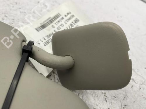 Right sun visor RENAULT CLIO III (BR0/1, CR0/1) 1.5 dCi | BP29561930I2