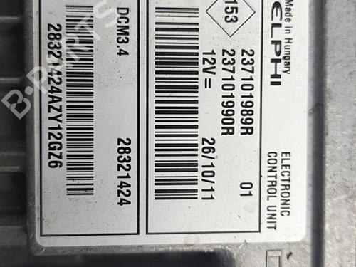 Used Engine control unit (ECU) RENAULT CLIO III (BR0/1, CR0/1) 1.5 dCi (75 hp) 22820100