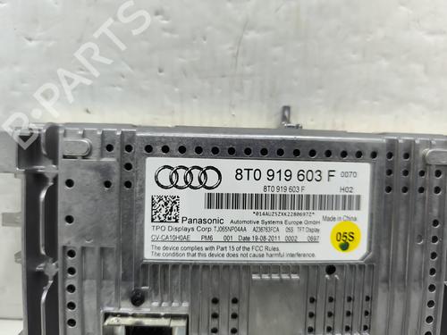 Used Display monitor Display monitor AUDI Q5 (8RB) 2.0 TDI quattro (143 hp) 33036511 33036511