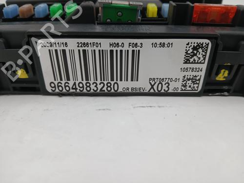 Fuse box CITROËN C3 II (SC_) 1.4 HDi 70 (SC8HZC, SC8HR0, SC8HP4) | BP32322321E1 