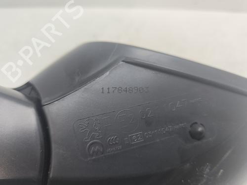 Right mirror PEUGEOT 2008 I (CU_) 1.6 BlueHDi 100 | BP30929133C27