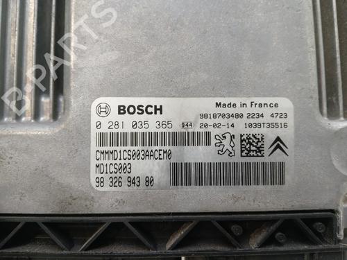Used Engine control unit (ECU) Engine control unit (ECU) PEUGEOT 208 I (CA_, CC_) [2012-2021] 36571466 36571466