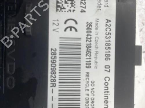 Card reader RENAULT MEGANE III Coupe (DZ0/1_) 1.5 dCi (DZ0B) | BP22836173E4 