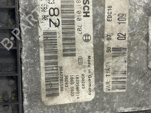 Used Engine control unit (ECU) PEUGEOT 206 Hatchback (2A/C) 1.4 HDi eco 70 (68 hp) 22817855