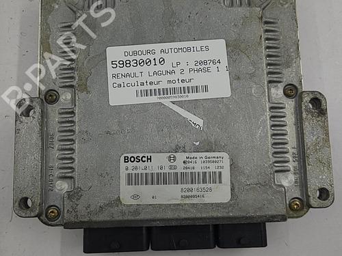 Engine control unit (ECU) RENAULT LAGUNA II (BG0/1_) 1.9 dCi (BG08, BG0G) | BP22820974M57 
