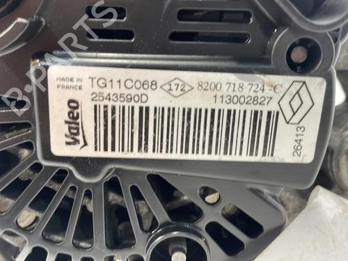 Alternator RENAULT TWINGO II (CN0_) 1.2 16V (CN04, CN0B) | BP22829364M7 