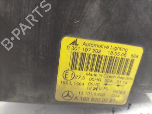 Right headlight MERCEDES-BENZ A-CLASS (W169) A 160 CDI (169.006, 169.306) | BP22847184C29 