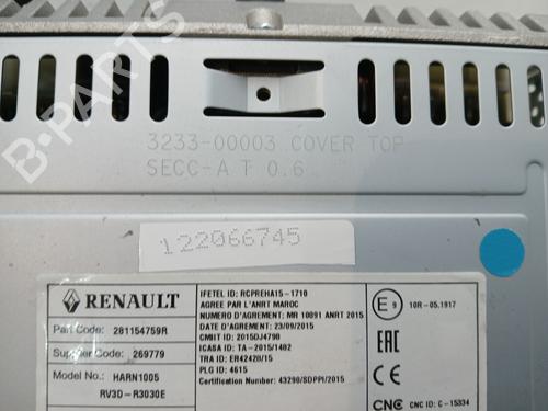 Radio DACIA SANDERO II 1.0 SCe 75 (B8JC, B8JD, B8NC) | BP32853330E6  - Image 5