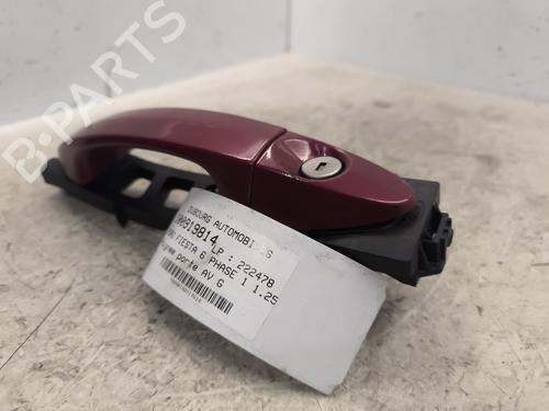 Front left exterior door handle FORD FIESTA VI (CB1, CCN) 1.25 | BP24196801C128 
